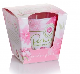 Свічка ароматична Bartek Candles Піони (115 г) 