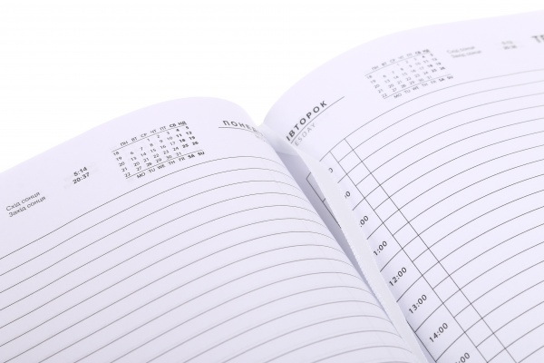 Щоденник датований Великі плани Nota Bene Art A5 2024