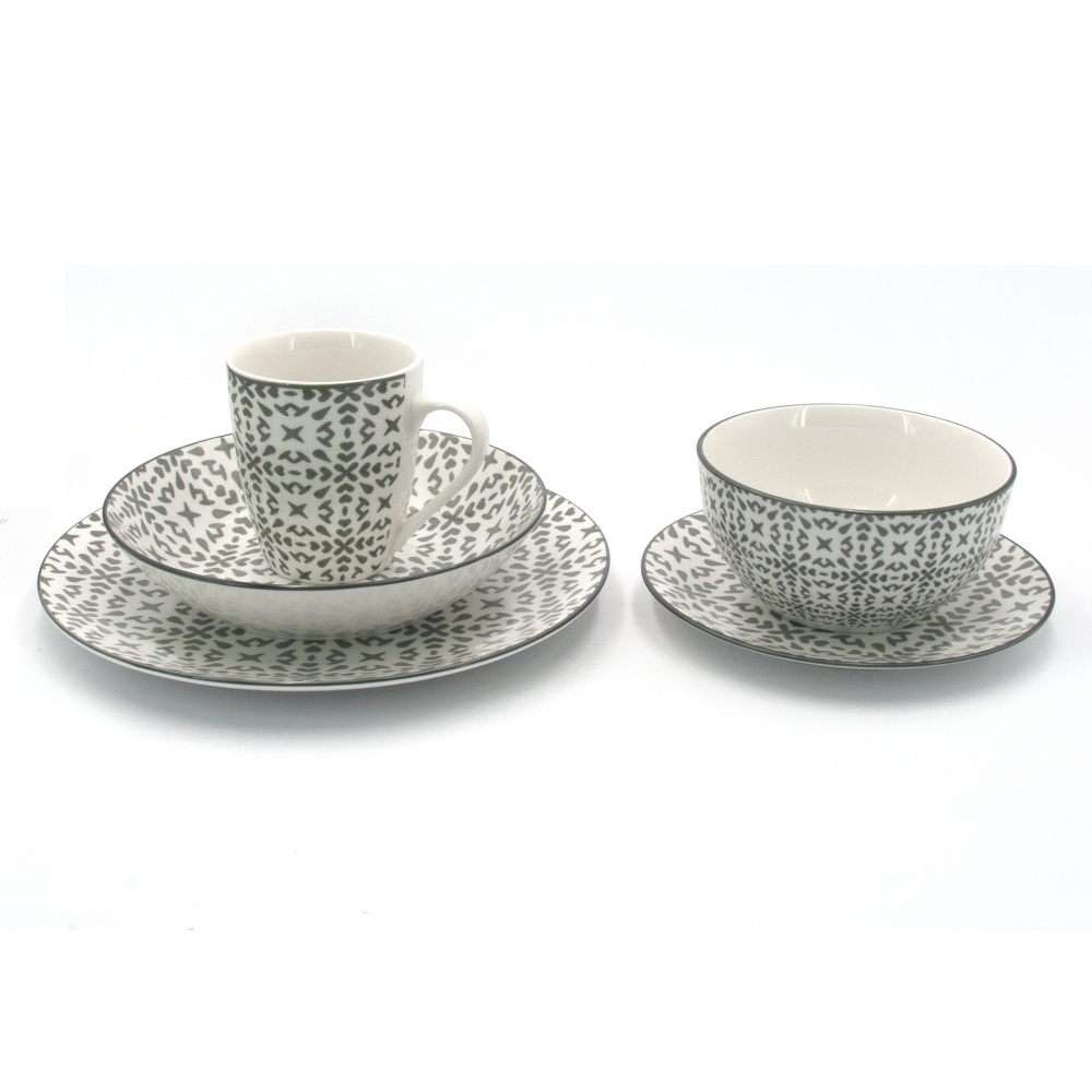 Тарілка супова Milika Petal Breeze 20 см M0540-TRSC251811-80SP