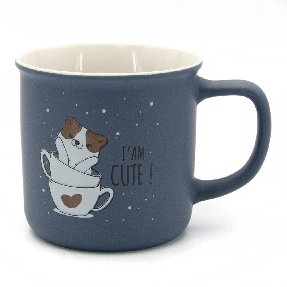 Чашка Milika CatfeCup Grey 320 мл M0520-RX-N250413Grey