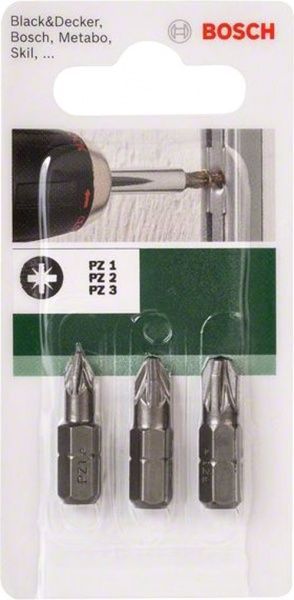 Біта Bosch 3 шт. 2609255967