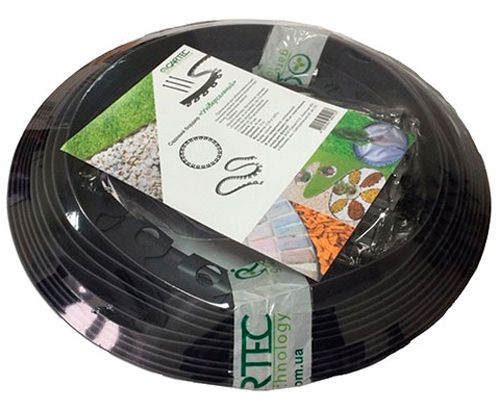 Бордюр газонный Gartec «Универсальный» (+20 кольев для фиксации)