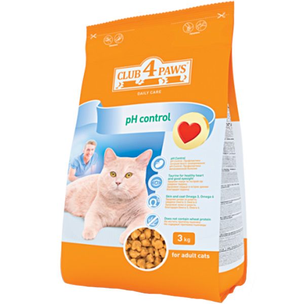 Корм Клуб 4 лапи підтримка здоров’я сечовидільної системи 3 кг