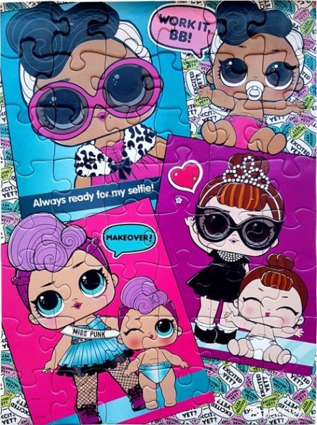 Пазл Spin Master L.O.L. Surprise с эксклюзивным стикером и аксессуаром