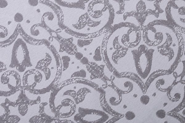Скатертина Jacquard Шарм 140x180 см сірий La Nuit 