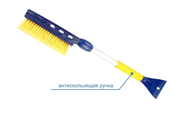 Телескопическая щетка Goodyear со скребком WB-06 75-94 см GY000206 