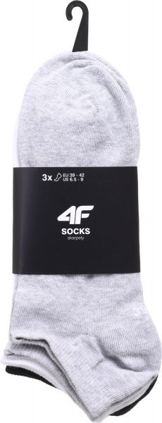 Шкарпетки 4F NOSD4-SOM301-27M+10S+20S сірий р.39-42