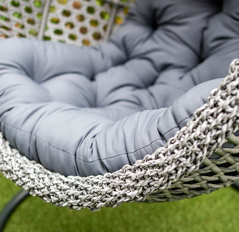 Кресло подвесное Украинские конструкции Колибри Нова серый