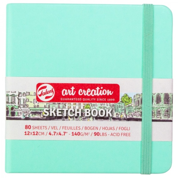 Блокнот для графики Rosa Talent Fresh Mint 12x12 см 9314034M 