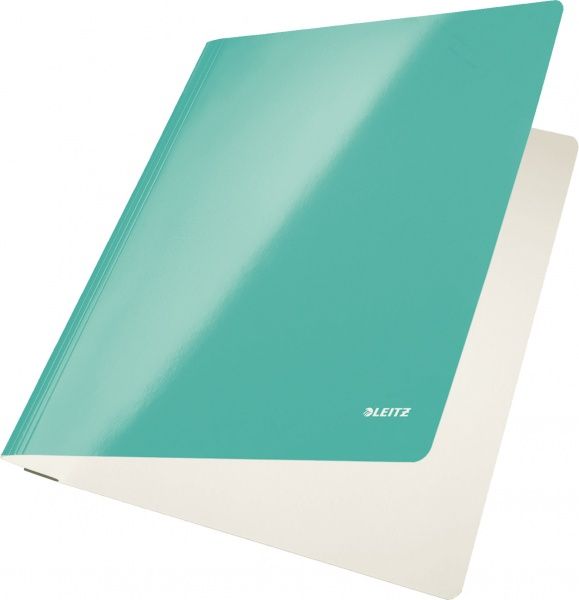 Скоросшиватель WOW 250 л. А4 бирюзовый металлик 30010051 Leitz