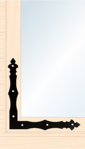 Уголок монтажный Domax равносторонний 150x150x25 мм 2,5 мм NAD 1 черный