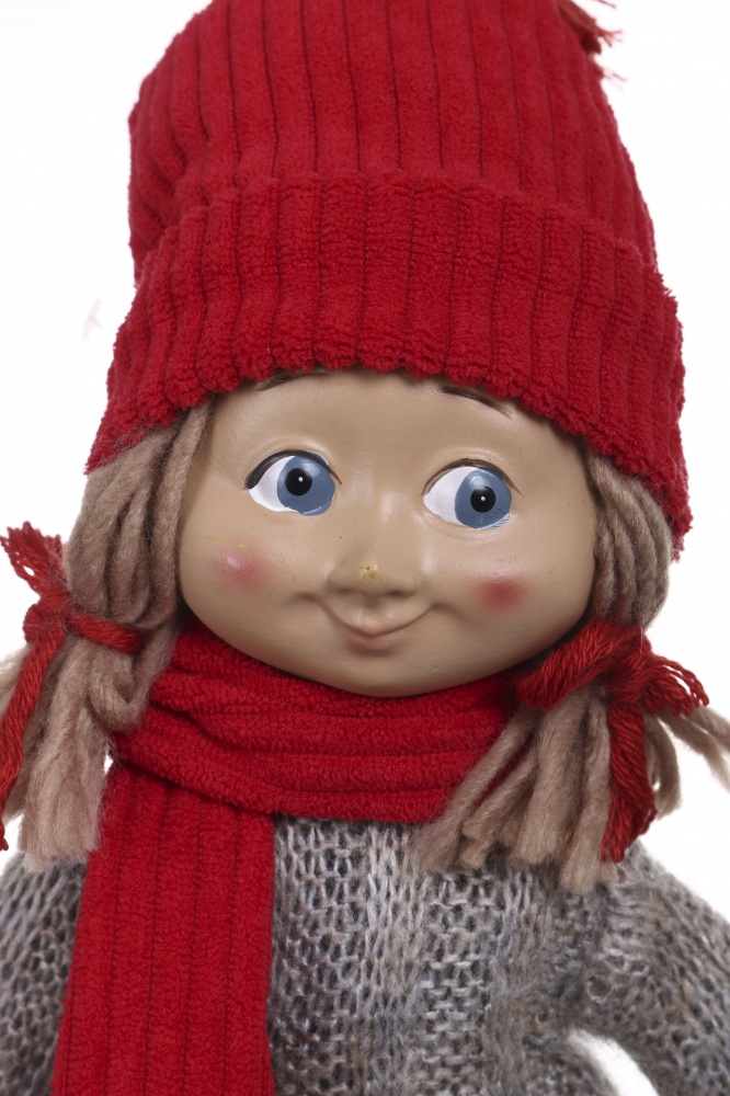 Декорация новогодняя мальчик/девочка 13х37 см 2 ассортимента AT174220041EF-15