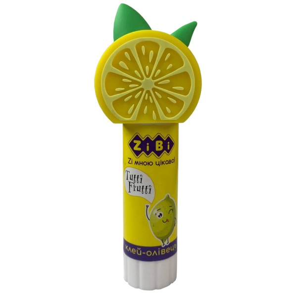 Клей-олівець TUTTI-FRUTTI 15 г PVA 6301 ZiBi