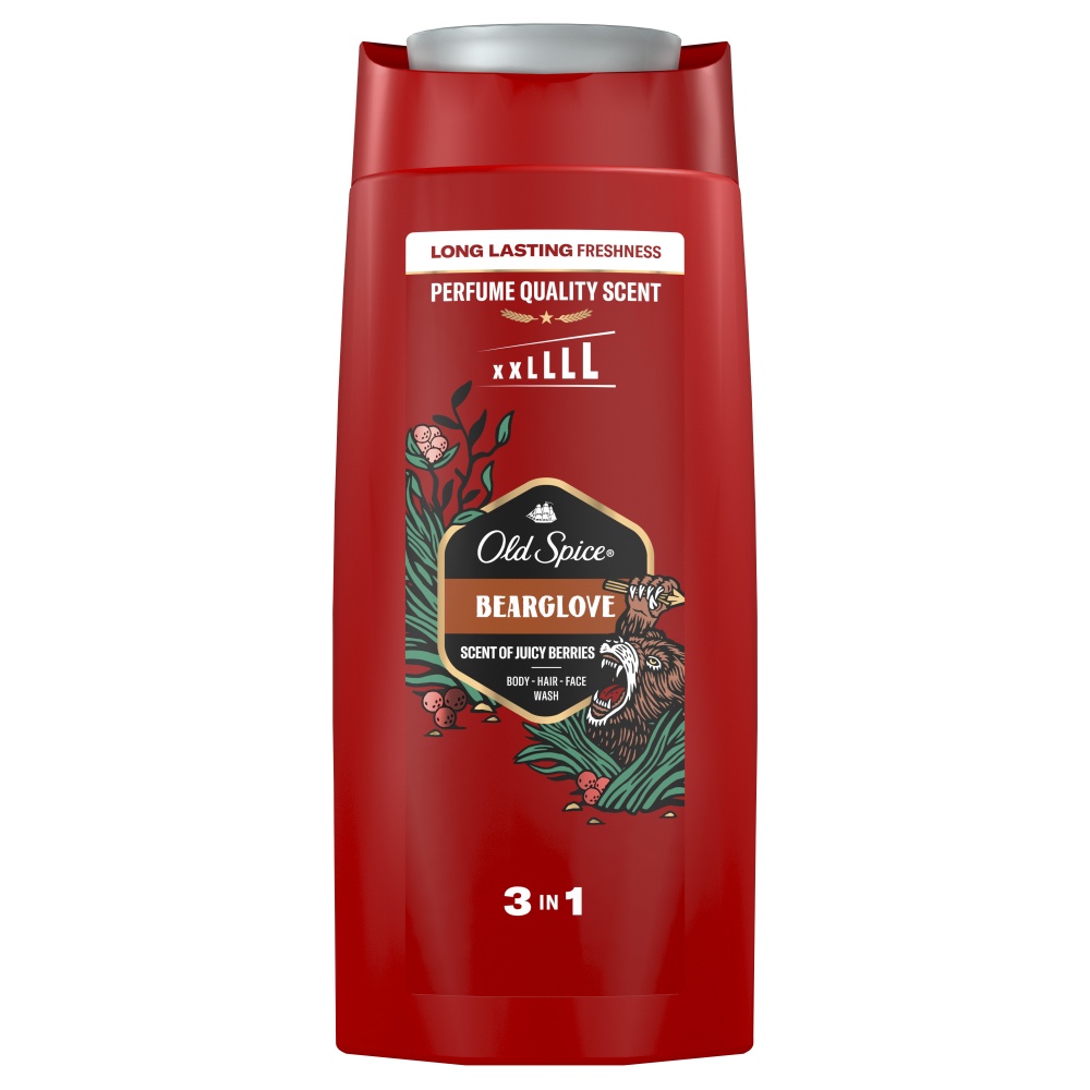 Гель для душу Old Spice 3-в-1 Bearglove 675 мл
