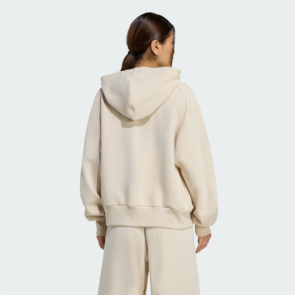 Джемпер Adidas W SL FZ HD CRLI KT0443 р.XS бежевий