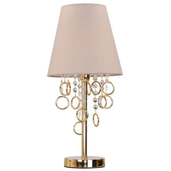 Настольная лампа Victoria Lighting 1x40 Вт E14 золото Aline/TL1 