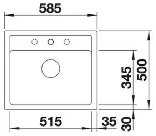 Мийка для кухні Blanco LEGRA 6 ALUMETALIK 