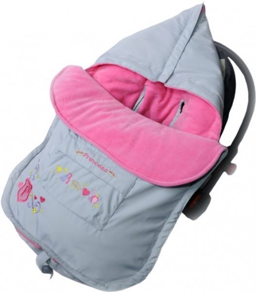 Конверт для автокрісла Модний Карапуз Auto baby демісезон 56-62 сірий 03-00384-0 