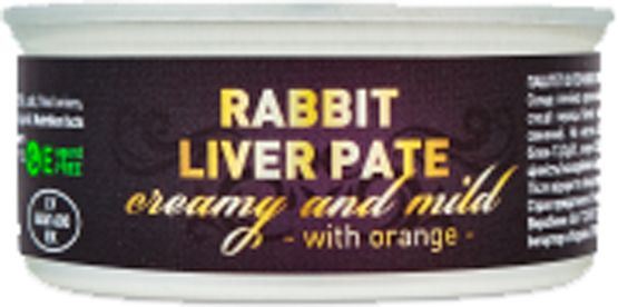 ПаштетТМ Delikanto із печінки кролика та апельсином 100 г (4751025310167)