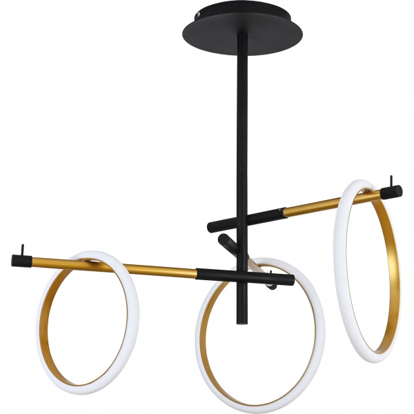 Світильник світлодіодний Hopfen Nik 55 Вт чорний 3000-6000 К 