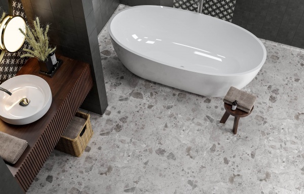 Плитка Golden Tile АMBRA сірий L72520 600х600 