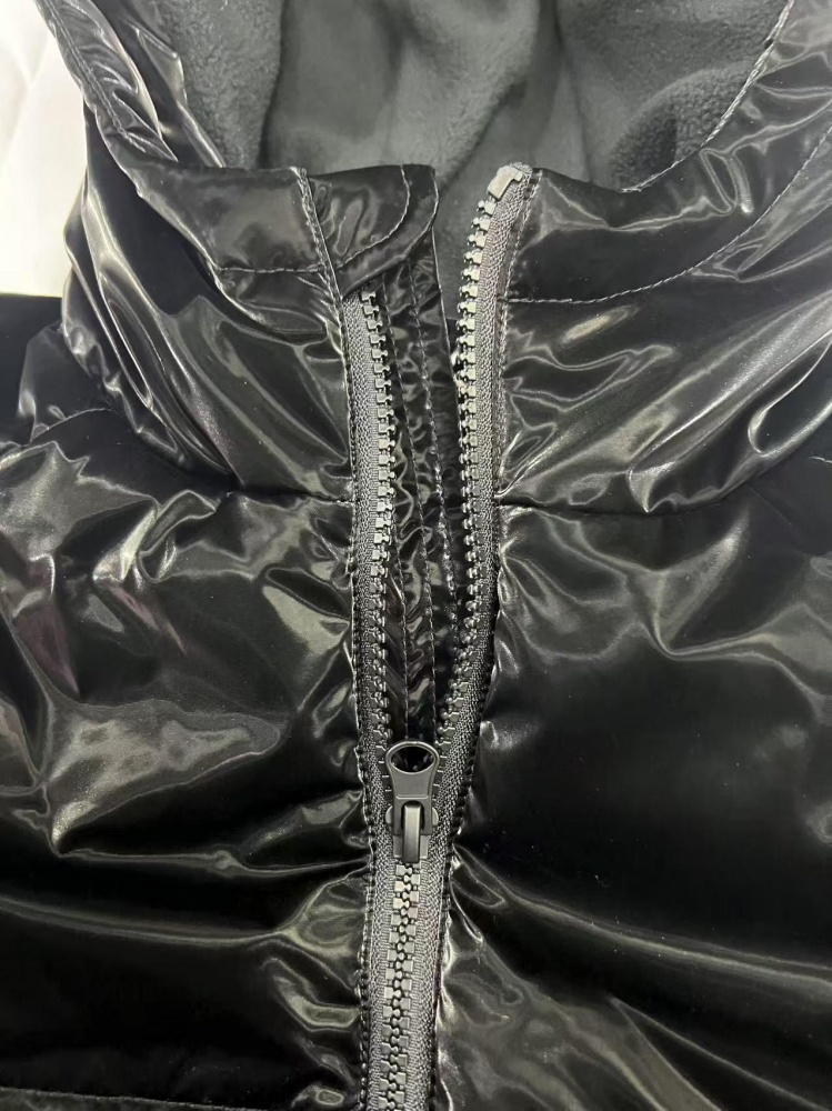 Куртка-пуховик для дівчаток HW р.116–122 чорний RN0715