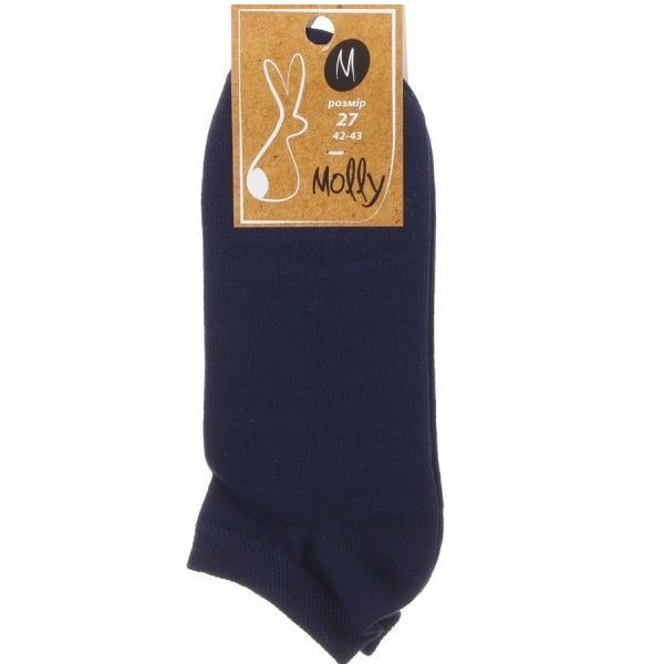 Шкарпетки чоловічі Короткі р. 27 синій 1 пар 