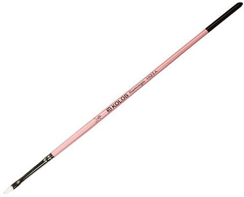 Кисть угловая синтетика Flamingo 1023A № 1/8 Kolos 