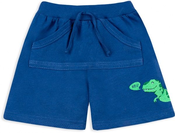 Шорты для мальчиков GABBI SH-20-13-2/1 Технозавр р.74 темно-синий 12171 