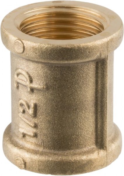 Муфта с резьбой ВВ Pattaroni латунная 1/2''