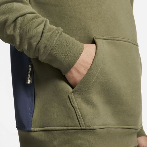 Джемпер Nike M NK FC FLEECE HOODIE CV1490-222 р. 2XL коричневий