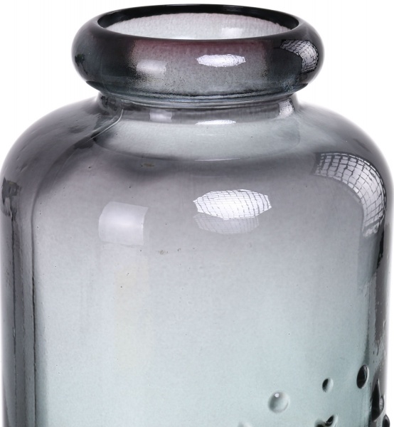 Ваза скляна темно-сірий ALPINE San Miguel