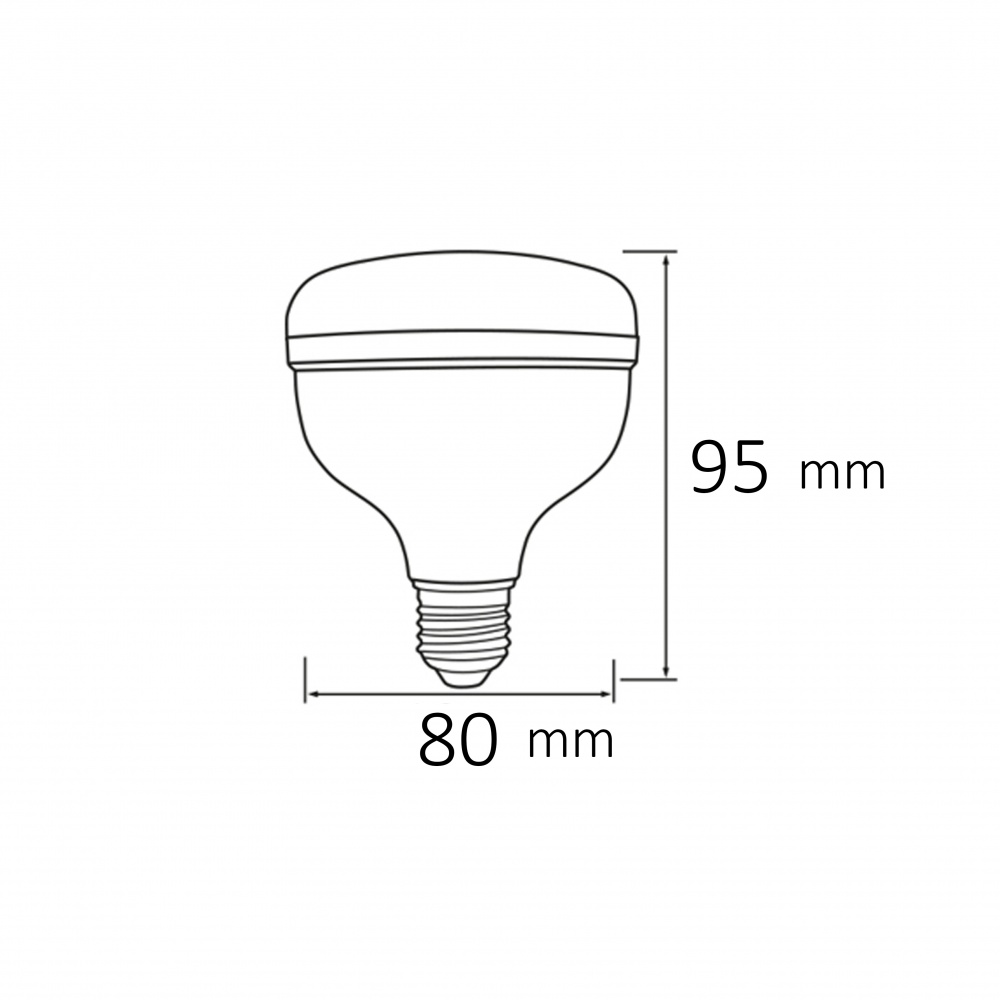 Лампа светодиодная TEB ELEKTRIK CRYSTAL-20 20 Вт матовая E27 175 В 6400 К 001-016-1020-010