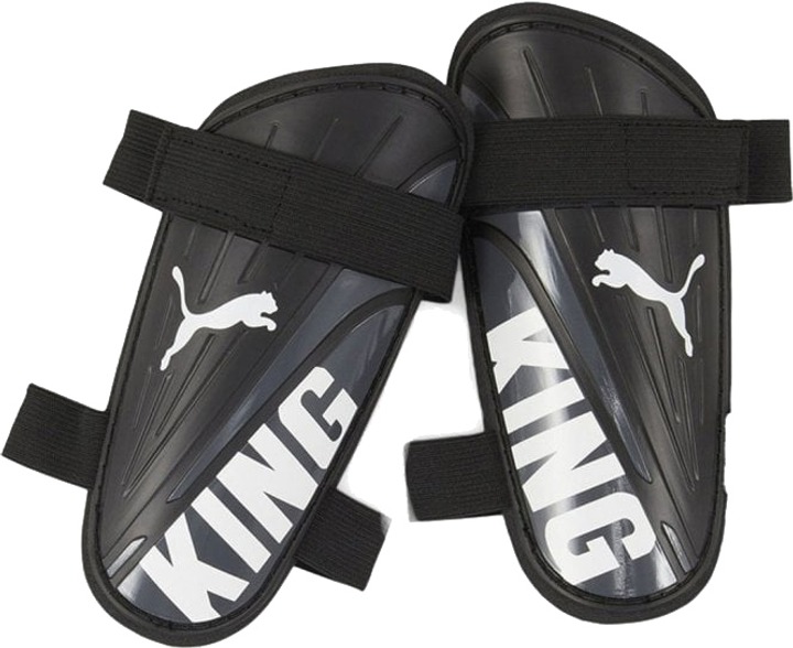 Щитки футбольні Puma King Strap р.S чорний 03093501
