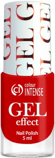 Лак для ногтей Colour Intense Gel Effect 65 025 Красно-морковный 5 мл 