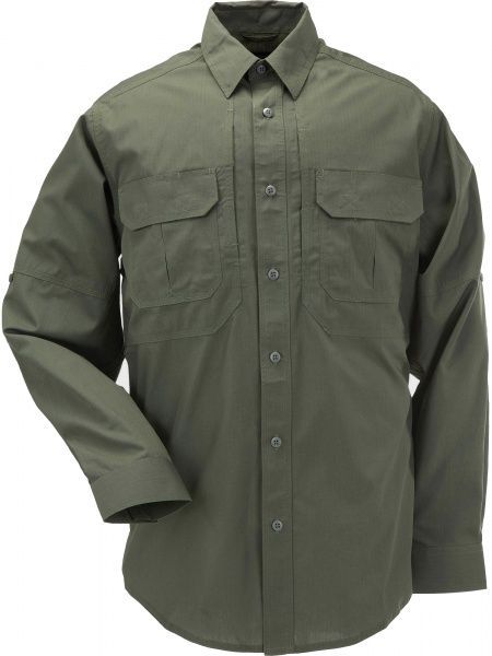 Рубашка 5.11 Tactical Taclite Pro Long Sleeve Shirt р. XXL TDU green 72175