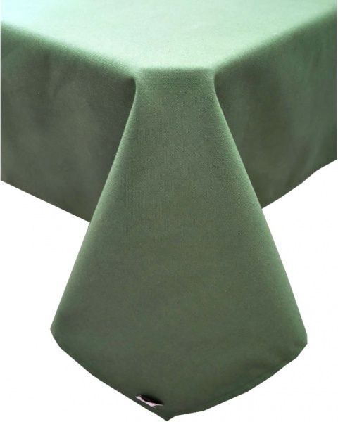 Скатерть Хвоя зеленая 136x180 см зеленый Прованс 