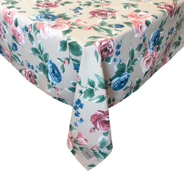 Скатерть Шарлотта Розы 136x220 см бежевый La Nuit 