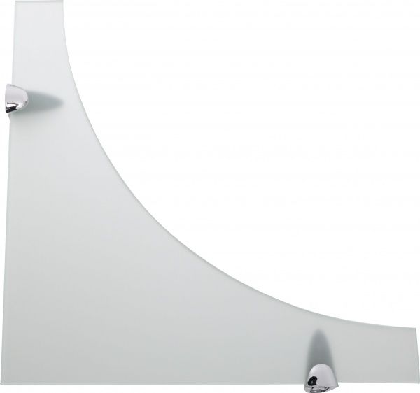 Полочка угловая АС 31 350х350х8 мм 