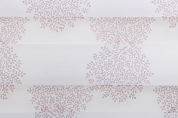 Ролета мини день-ночь Delfa СРШУ-01МК-44801 57x160 см кремово-сиреневая 