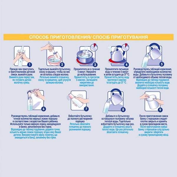 Суха кисломолочна суміш Nestle NAN 2 400 г 7613031583348