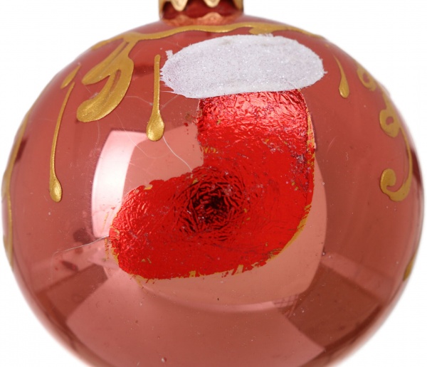 Шар новогодний мульти d 60 мм в ассортименте