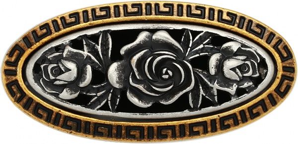 Мебельная ручка KR 65 G19/BAI античное золото/серебро с позолотой DC