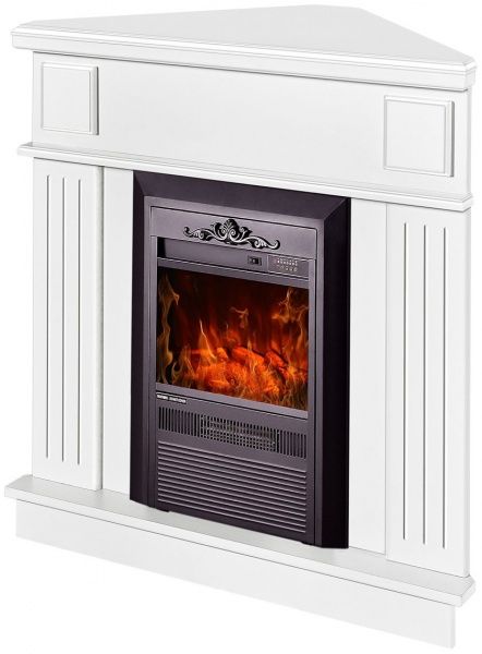 Камінокомплект ART FLAME Марина кутова & Христина (білий)