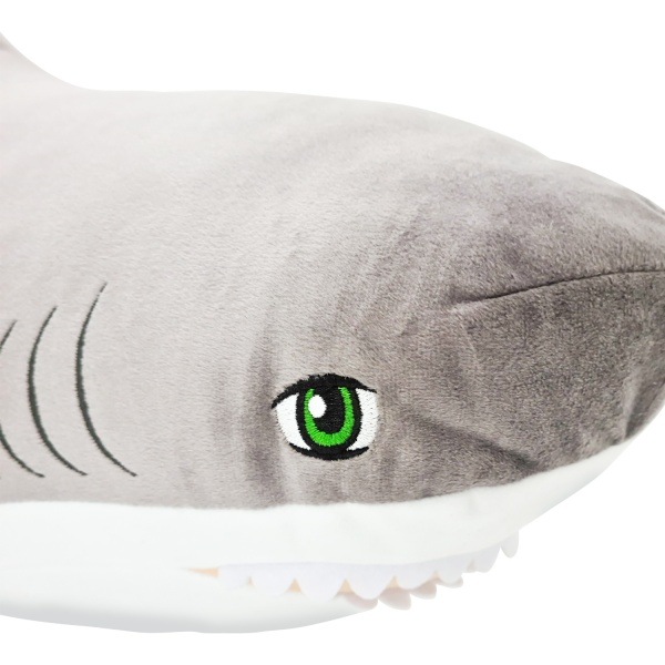 М'яка іграшка WP Merchandise акула 32 см біло-сірий FWPTSHARK22GR0080