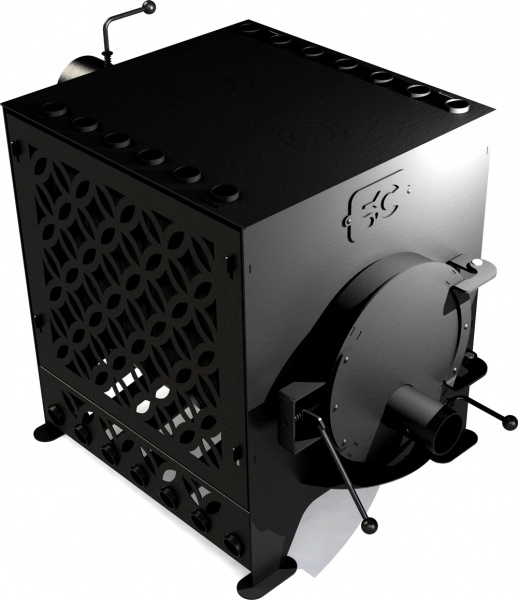 Печь отопительно-варочная Стальной характер Гетьман