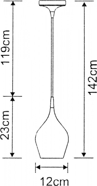 Підвіс Arte Lamp A6412SP-1GR 1x40 Вт E14 зелений Vibrant 
