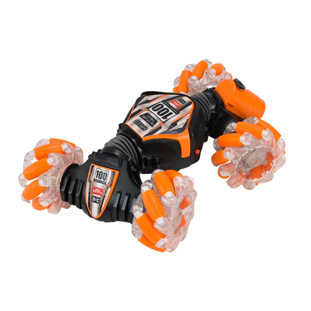 Машинка-перевертыш на радиоуправлении POWERMOTORS PM3412 orange