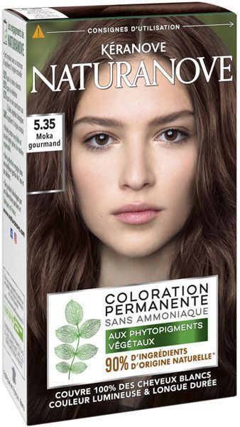 Фарба для волосся Keranove Naturanove Keranove Naturanove 5.35 світлий шатен золотистий червоне дерево 145 мл