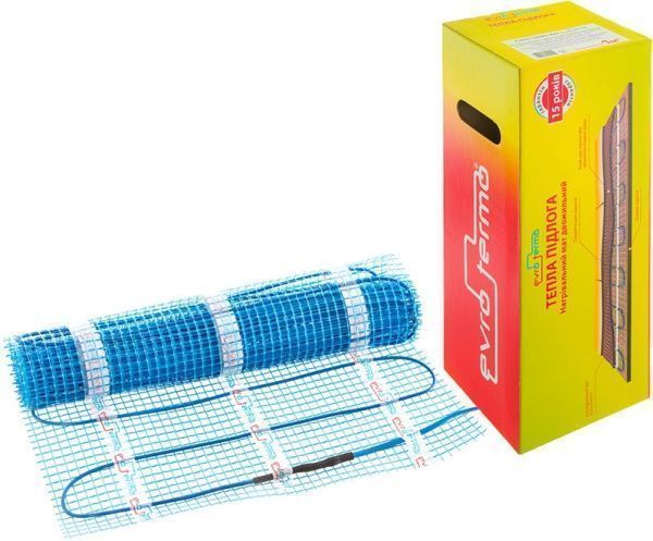 Нагрівальний мат Evro-Termo 1,0 м2